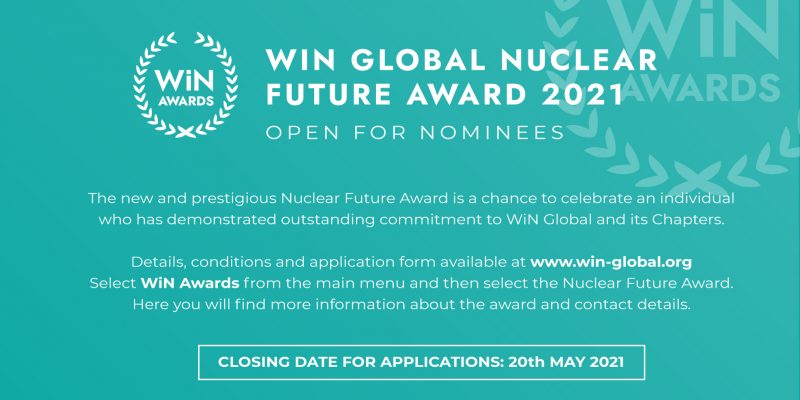 Apply for WiN Global Nuclear Future Award 2021 Thumbnail